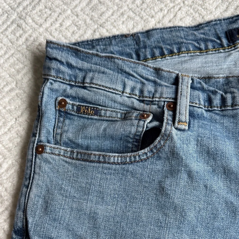 Ralph Lauren The Sullivan Slim Light Blue Jeans Sz 34/30